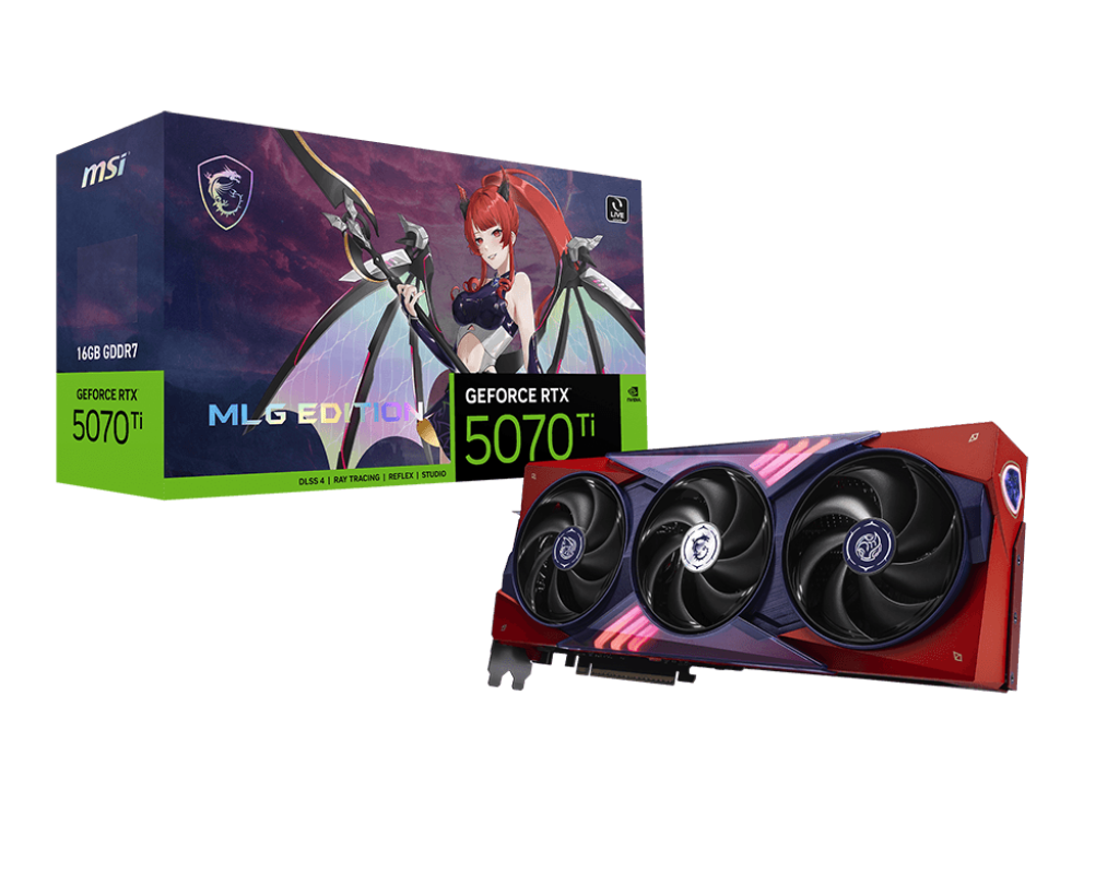 CARD MÀN HÌNH MSI RTX5070 Ti 16G MLG EDITION