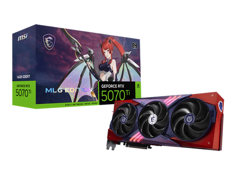CARD MÀN HÌNH MSI RTX5070 Ti 16G MLG EDITION