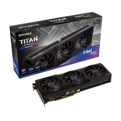  Card màn hình SPARKLE Intel Arc B580 TITAN Nox OC 12GB GDDR6 