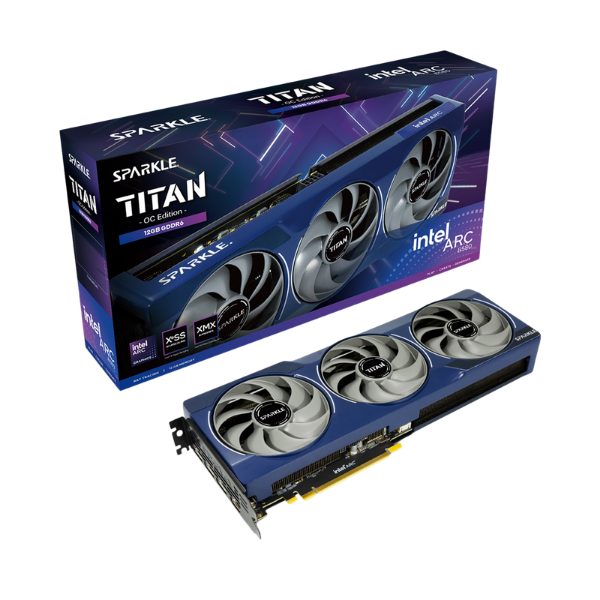 Card màn hình SPARKLE Intel Arc B580 TITAN OC 12GB GDDR6