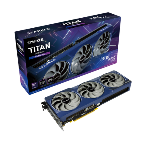 Card màn hình SPARKLE Intel Arc B580 TITAN OC 12GB GDDR6