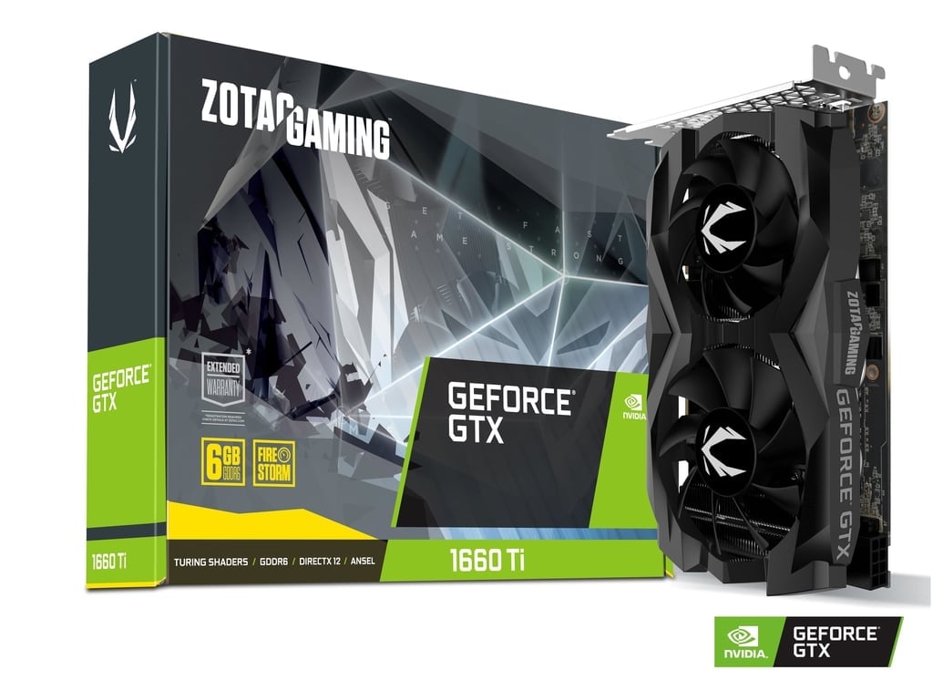 Card màn hình ZOTAC GAMING GeForce GTX 1660 Ti 6GB GDDR6