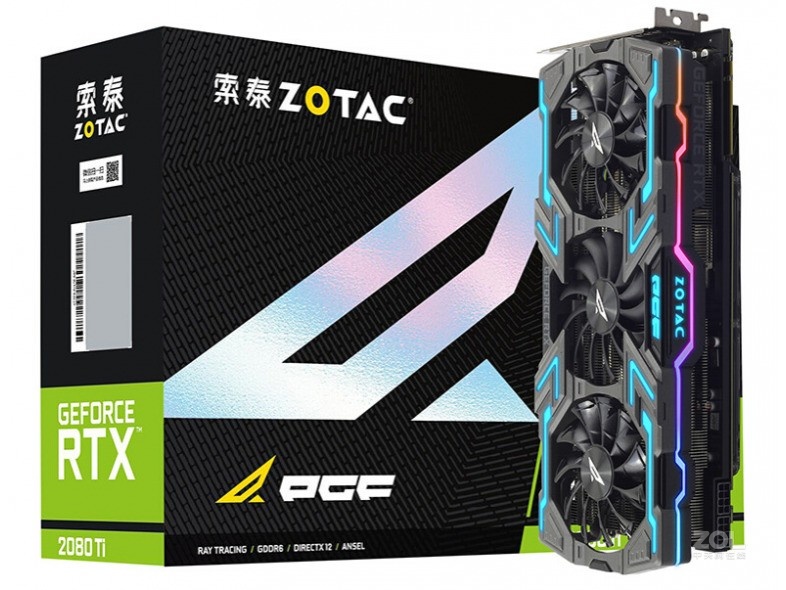 Card màn hình ZOTAC GeForce RTX 2080 Ti PGF Extreme OC14 11GB GDDR6