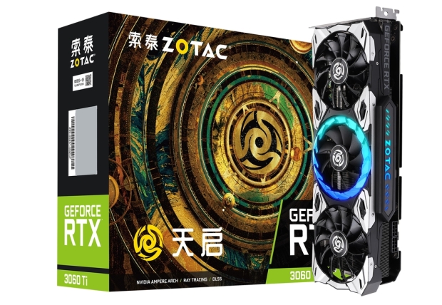 Card màn hình ZOTAC GeForce RTX 3060 Ti Apocalypse OC 8GB GDDR6