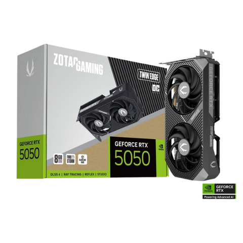 Card màn hình Zotac GEFORCE RTX 5050 TWIN EDGE OC 8GB GDDR6