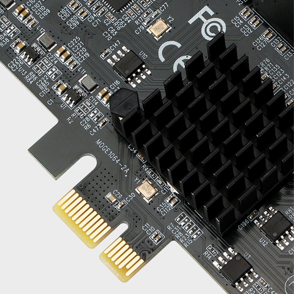 Ảnh minh họa Card mở rộng ORICO PCIe ra 16 cổng Sata 3.0 - PAS-16U-BK 1