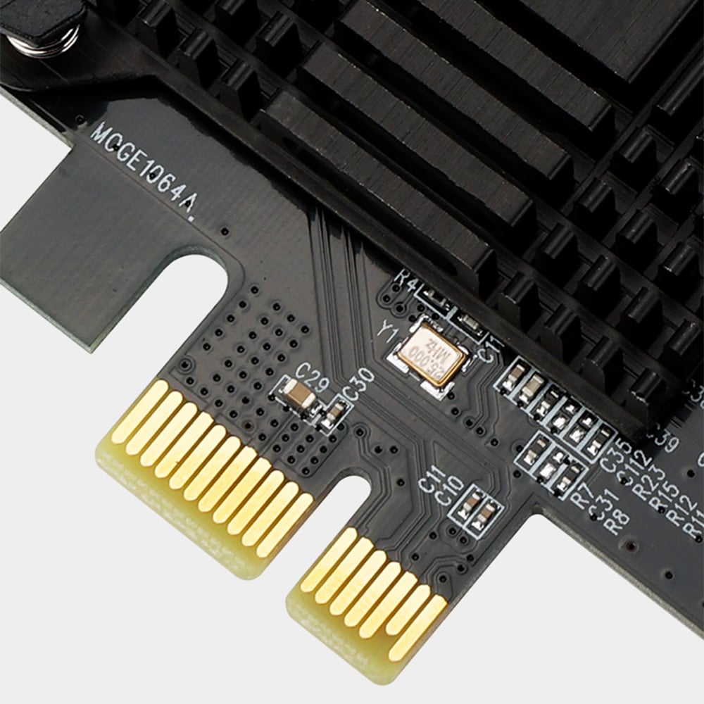 Ảnh minh họa Card mở rộng ORICO PCIe ra 16 cổng Sata 3.0 - PAS-16U-BK 2