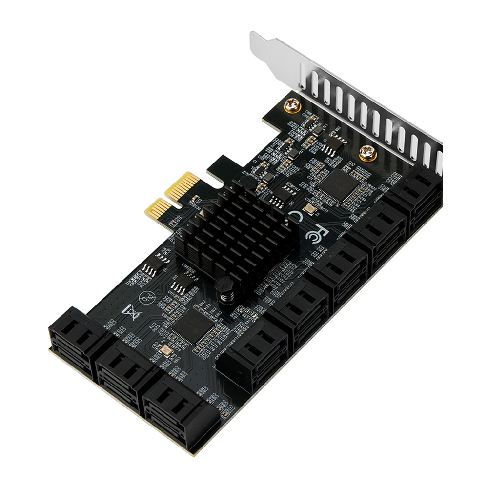 Card mở rộng ORICO PCIe ra 16 cổng Sata 3.0 - PAS-16U-BK