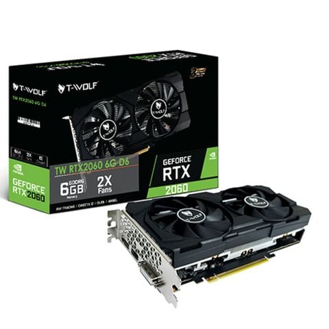 Card màn hình NVIDIA GeForce RTX 2060 T-WOLF