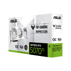  Card màn hình NVIDIA GeForce RTX 5070 Ti ASUS TUF OC White Gaming 