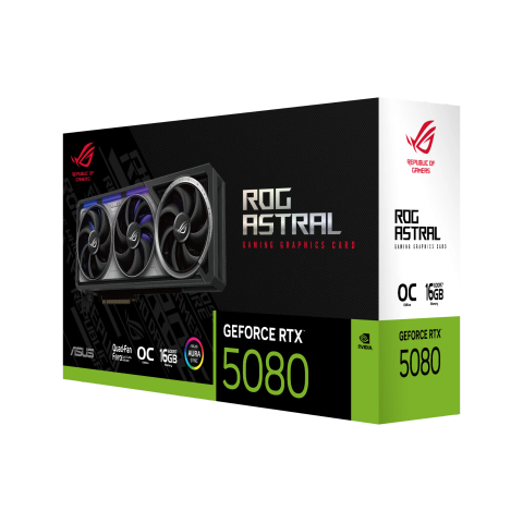 Card màn hình NVIDIA GeForce RTX 5080 ASUS ROG Astral OC