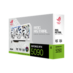  Card màn hình NVIDIA GeForce RTX 5090 ASUS ROG Astral White OC 