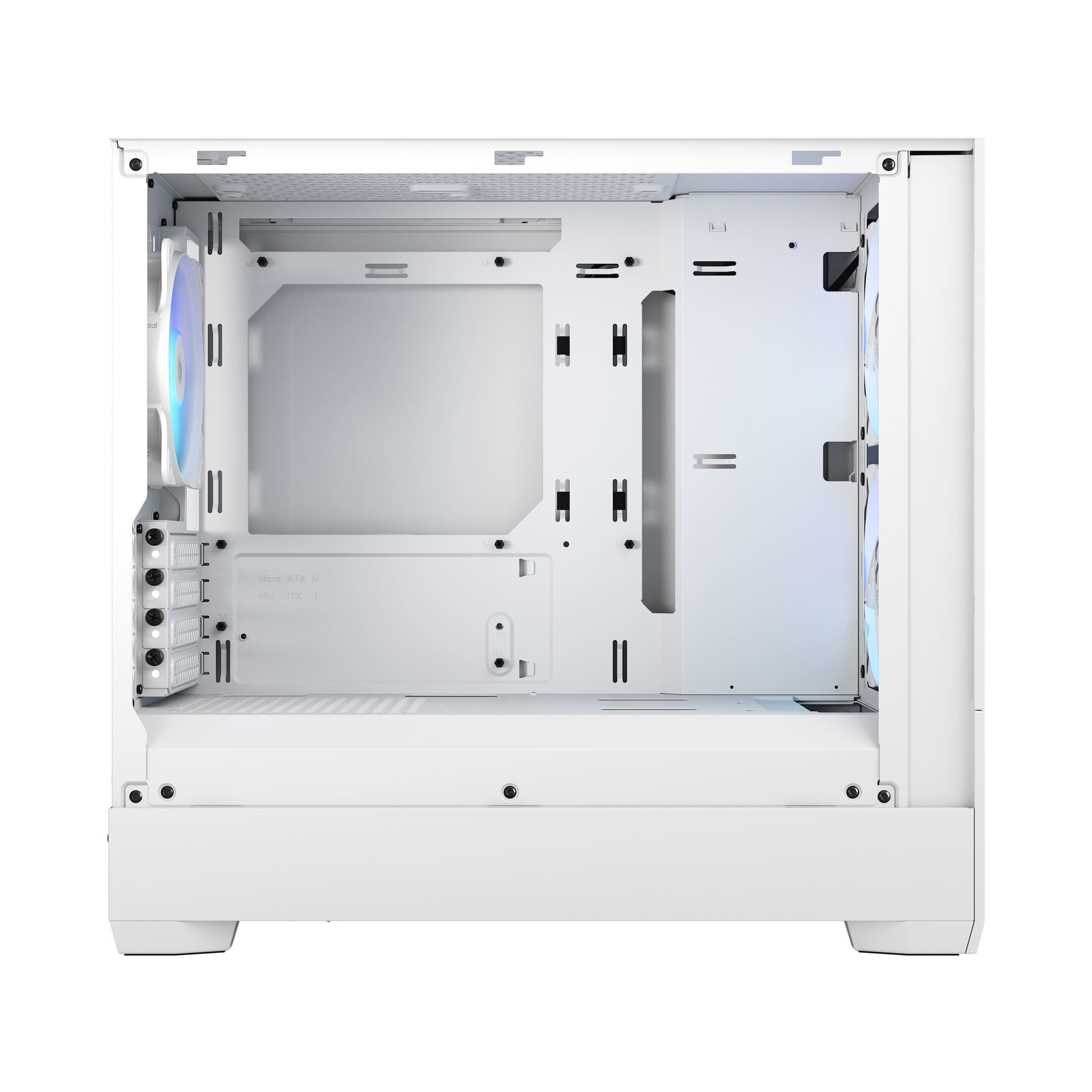 Ảnh minh họa Case Fractal Design Pop Mini Air RGB White TG Clear Tint 2
