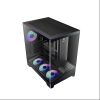 Case GAMDIAS ATLAS P6 CG – ATX | Black | 4 Fan ARGB