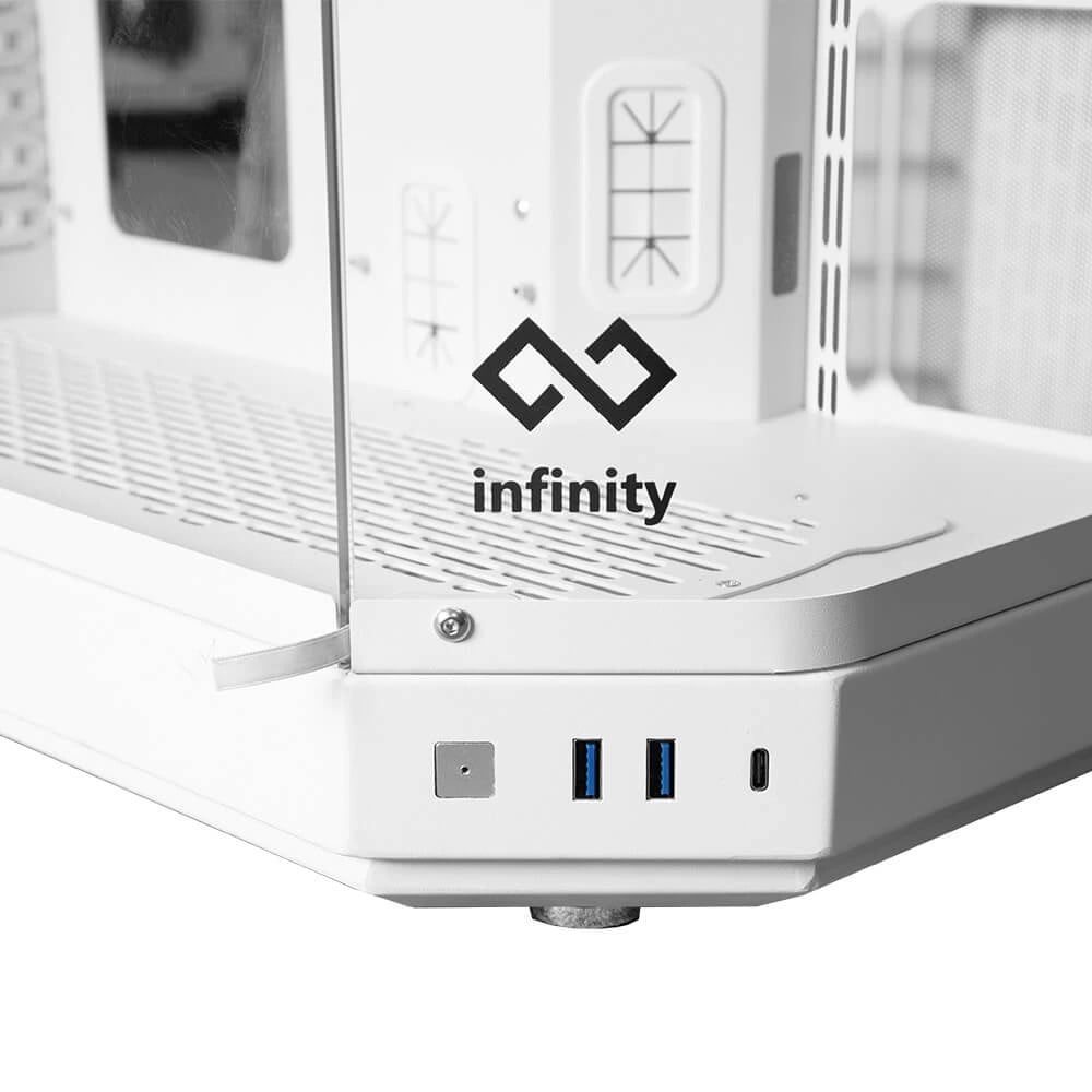 Ảnh minh họa Case Infinity AQUA Premium White ( No Fan ) 2