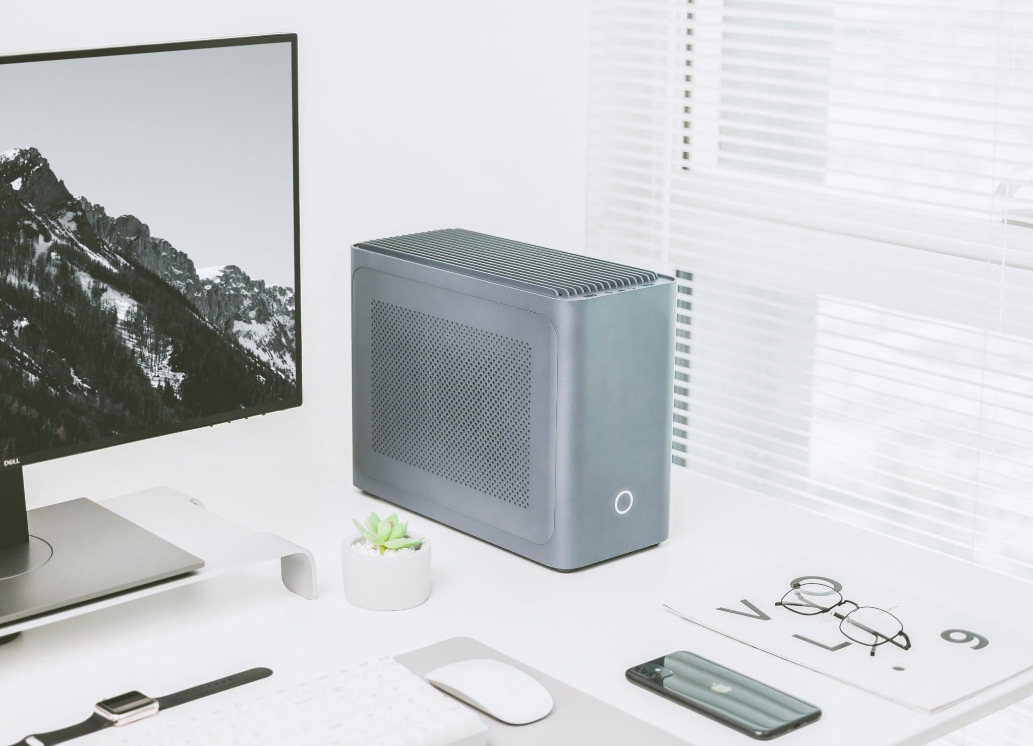 Ảnh minh họa CASE IQUNIX ZX-1 Air Cooling Aluminum 2