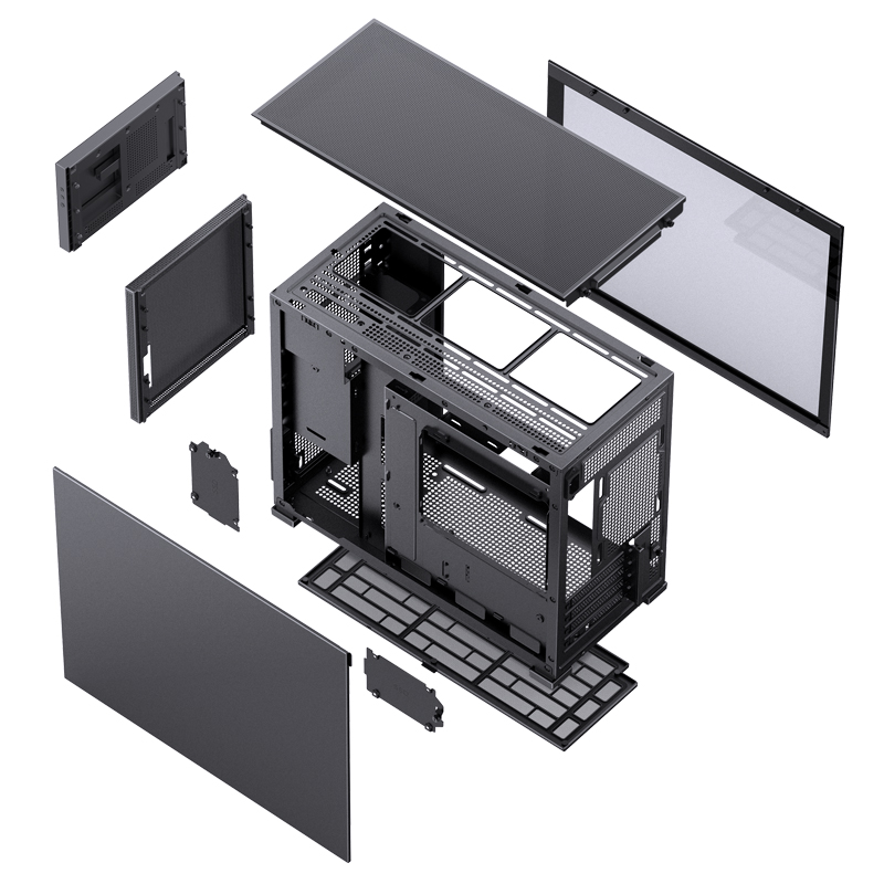 Ảnh minh họa Case Jonsbo D31 STD SC Black (ITX/DTX/M-ATX) 2