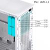 Case Jonsbo D41 STD SC White (ATX/M-ATX)