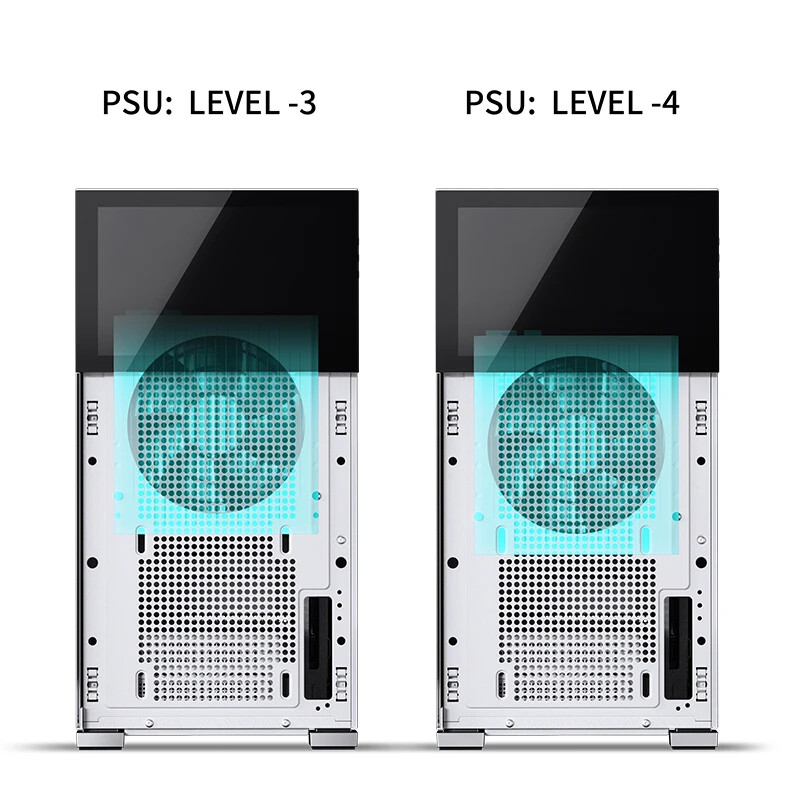 Ảnh minh họa Case Jonsbo D41 STD SC White (ATX/M-ATX) 3