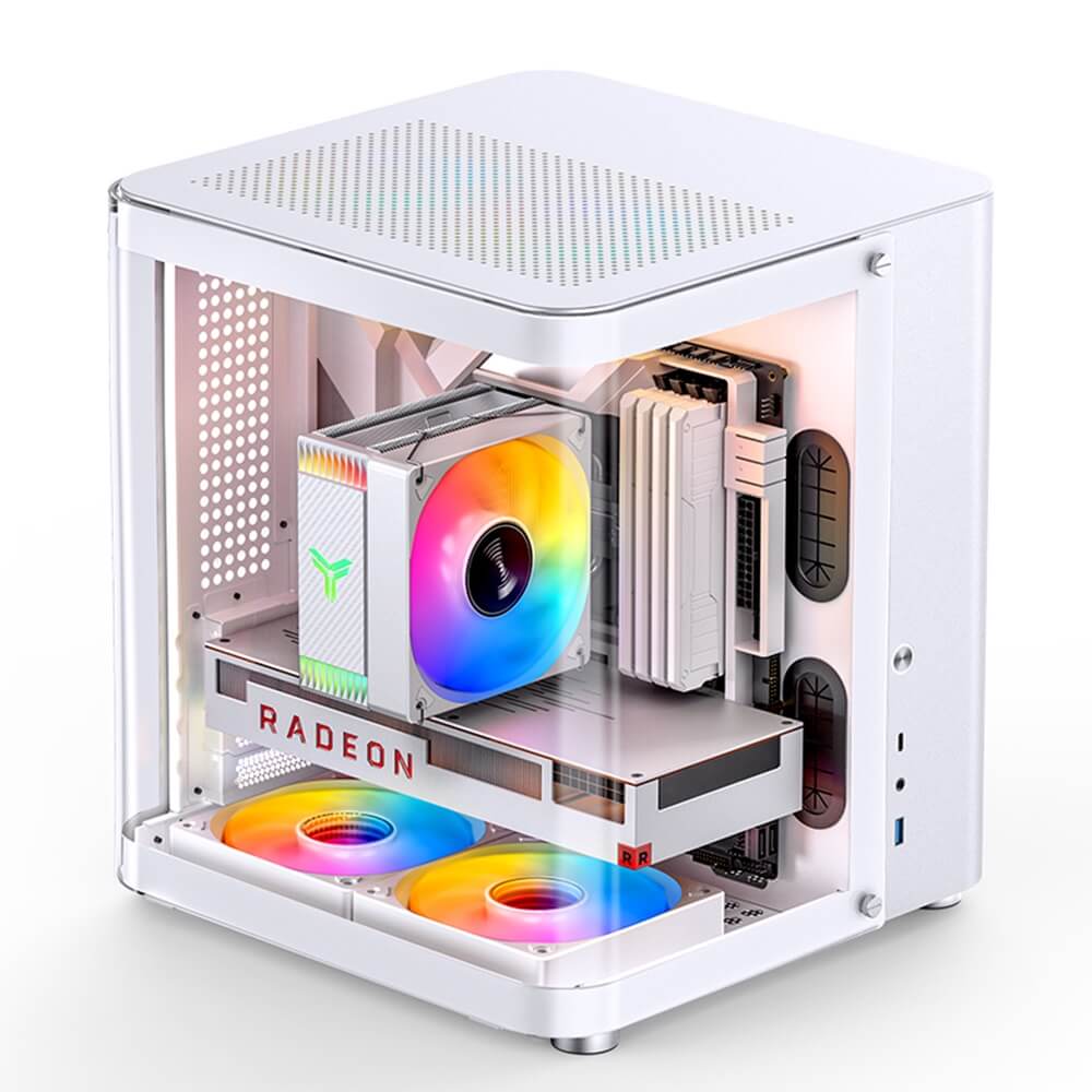 CASE JONSBO TK-1 White (ITX/M-ATX)