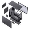 Case JONSBO TK-3 BLACK (ATX/Mid Tower/Màu Đen/Kính Cong)