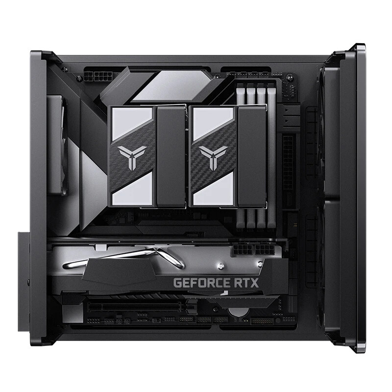 Ảnh minh họa Case Jonsbo V12 Black (M-ATX/ITX) 1