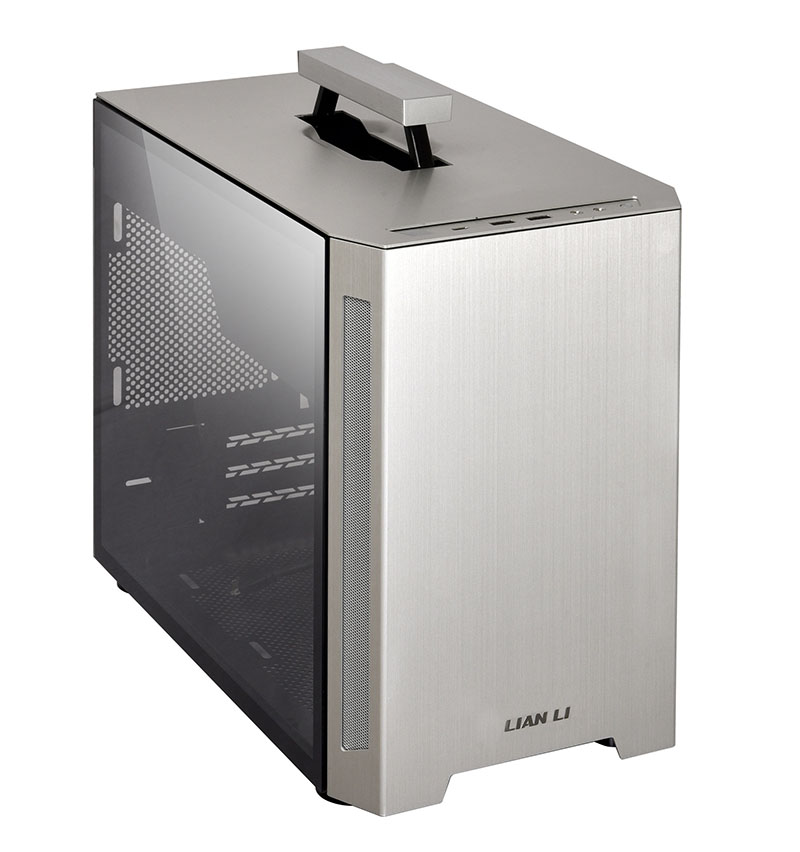 Ảnh minh họa CASE Lian-Li TU 150 Silver (TG Version) 1