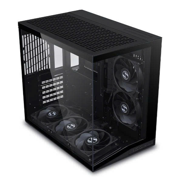 Ảnh minh họa CASE LIANLI O11 DYNAMIC MINI V2 FLOW ( BLACK / WHITE) 1