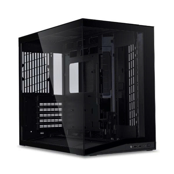 Ảnh minh họa CASE LIANLI O11 DYNAMIC MINI V2 FLOW ( BLACK / WHITE) 2
