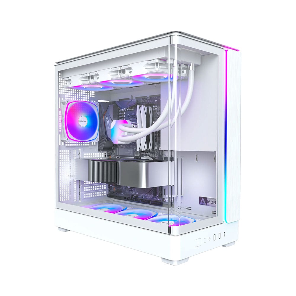 Ảnh minh họa Case máy tính Montech KING 45 PRO ARGB White CAKING45PROWHMT 1