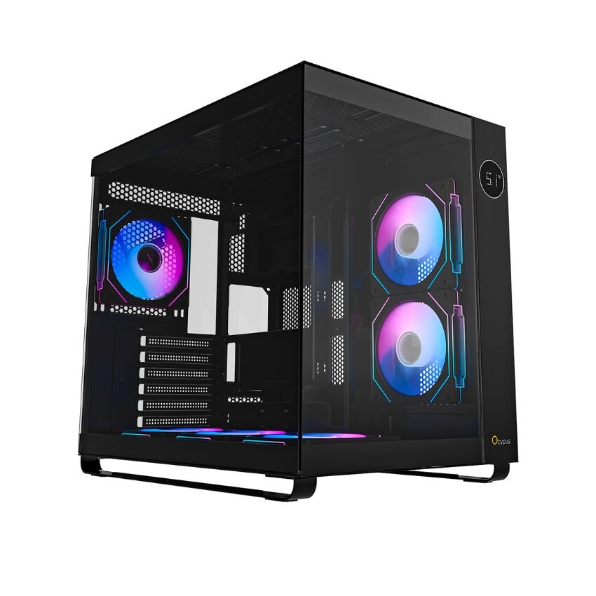 CASE OCYPUS LOTA C70 Black (MID TOWER / ATX, MATX, ITX)