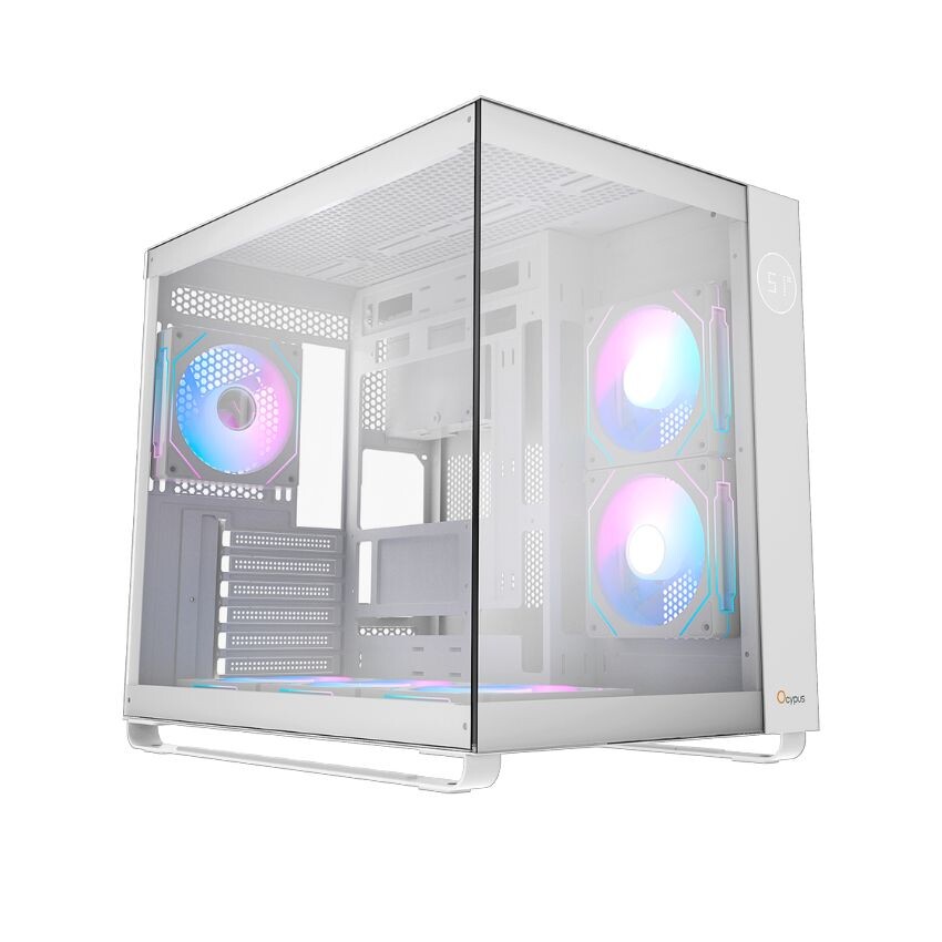 CASE OCYPUS LOTA C70 White (MID TOWER / ATX, MATX, ITX)