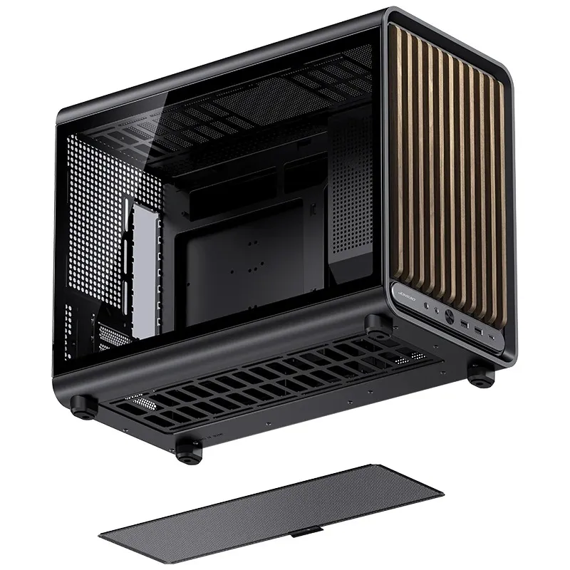 Ảnh minh họa CASE PC JONSBO D33 WOOD BLACK 2
