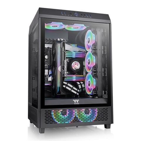Case Thermaltake The Tower 500 Mid Tower Chassis (Black)