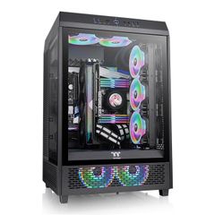  Case Thermaltake The Tower 500 Mid Tower Chassis (Black) 