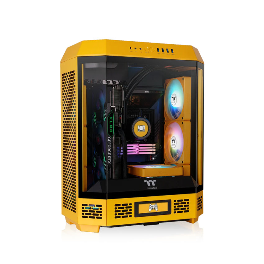 Case Thermaltake The Tower 600 Bumblebee Edition (ATX/2 Fan)