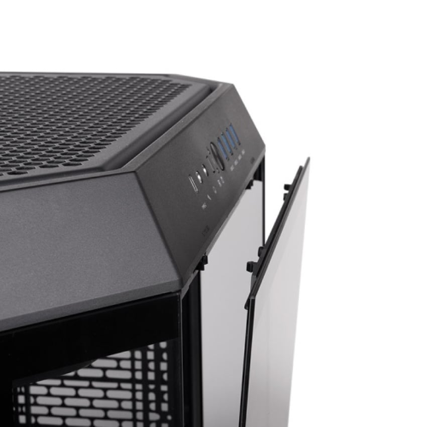 Ảnh minh họa CASE Thermaltake Tower 600 Black (Mid Tower / ATX) 1