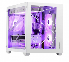  Vỏ Case Segotep Lumi II White – M-ATX / ITX 