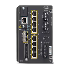 IE-3300-8P2S Catalyst IE3300 Rugged Series, 8 GE PoE/PoE+ copper and 2 