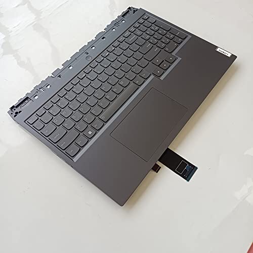 Ảnh minh họa Thay Vỏ Laptop Lenovo Legion 5 Pro 16 5CB1H18356 5CB1H18382 5CB1F37738 5CB1F38518 Replacement Laptop Upper Case Palmrest RGB Backlit Keyboard Touchpad Assembly Part for Zin 3