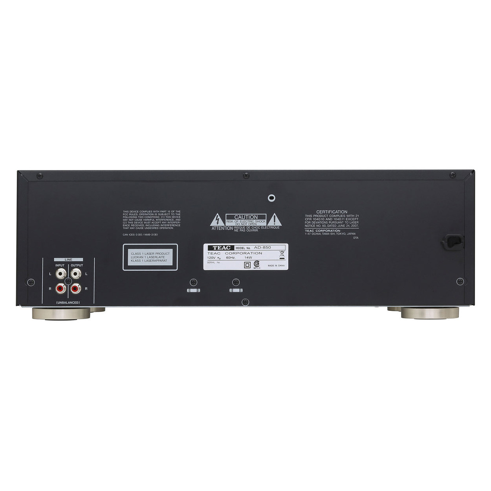 Ảnh minh họa CD/Cassette Player TEAC AD-850-SE 1
