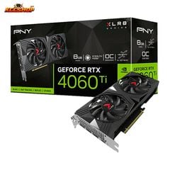  VGA PNY GeForce RTX 4060 Ti 8GB VERTO Overclocked Dual Fan DLSS 3 