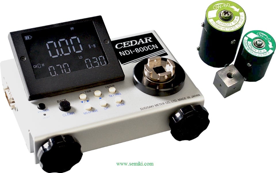 Ảnh minh họa CEDAR NDI-800CN thiết bị đo lực mô men xoắn tua vít 2.0 ~ 800.0 mN･m 1