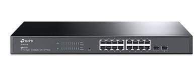Thiết Bị Mạng Switch TP-Link Smart JetStream 16-Cổng Gigabit Với 2 Khe