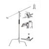 Chân Đèn Inox CK1 Pro + Boom Ngang