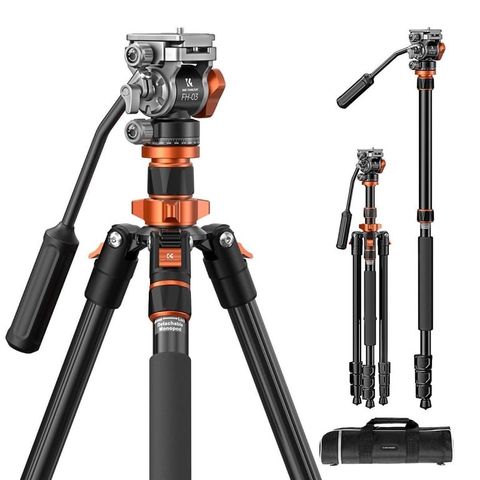 Chân máy ảnh K&F Concept O234A7 + FH-03 KF09.136