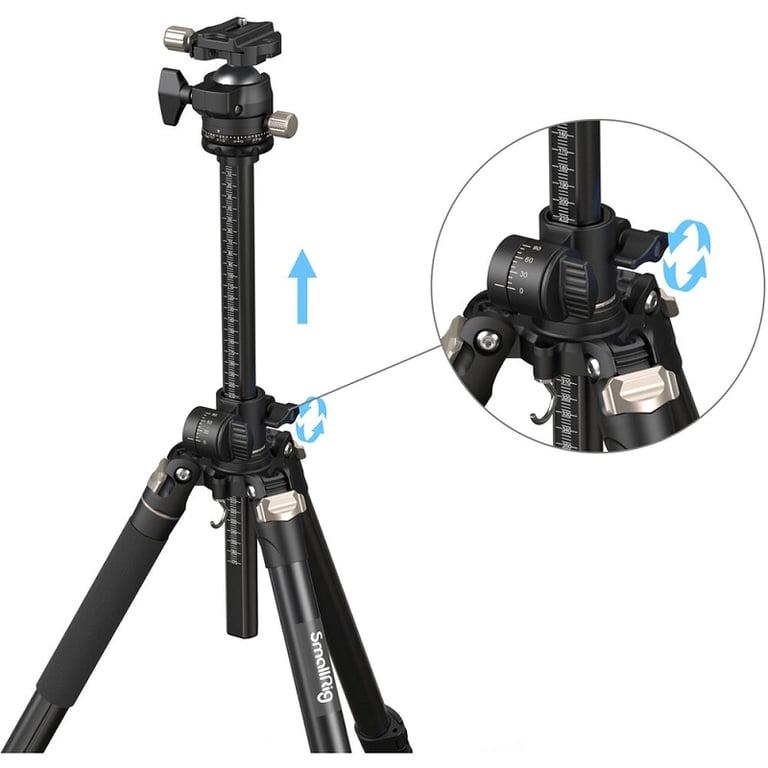 Ảnh minh họa Chân máy TopShoT SmallRig Lateral Center Column Tripod CT200 4288 1