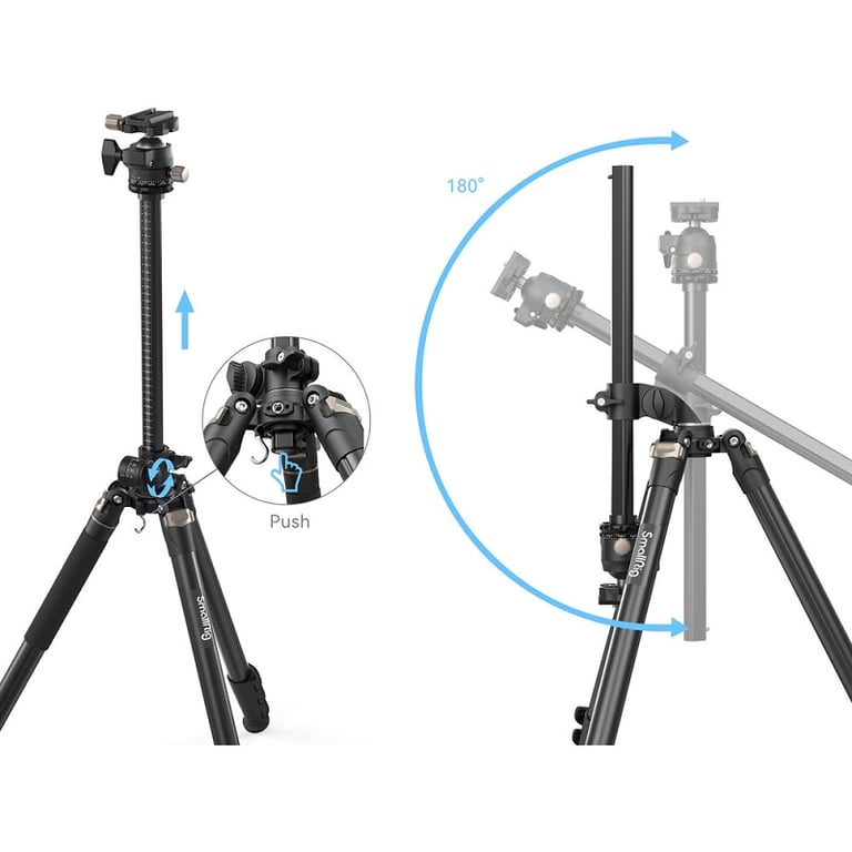 Ảnh minh họa Chân máy TopShoT SmallRig Lateral Center Column Tripod CT200 4288 2