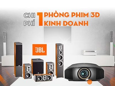 Chi phí cho 1 phòng chiếu phim 3D kinh doanh