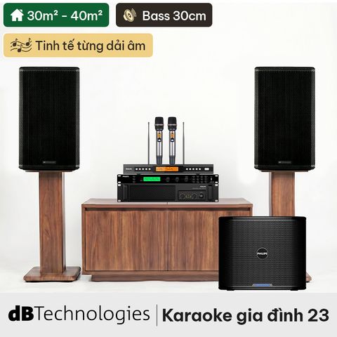 Dàn karaoke gia đình dBTechnologies 23 (dBTechnologies LVX P12)